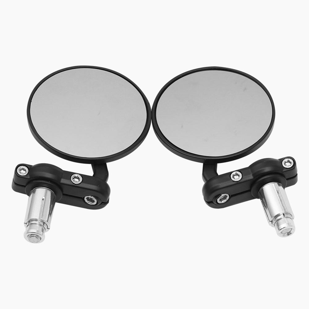 Mirror Handlebar Convex - 2 個オートバイミラーラウンドバーエンド凸ハンドルバー KTM デューク 390 790