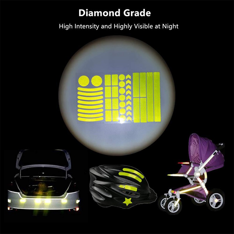 自己粘着性の反射ステッカー,粘着性の粘着性のフットハブ,マウ - Spoke Reflector Set のレビューと価格