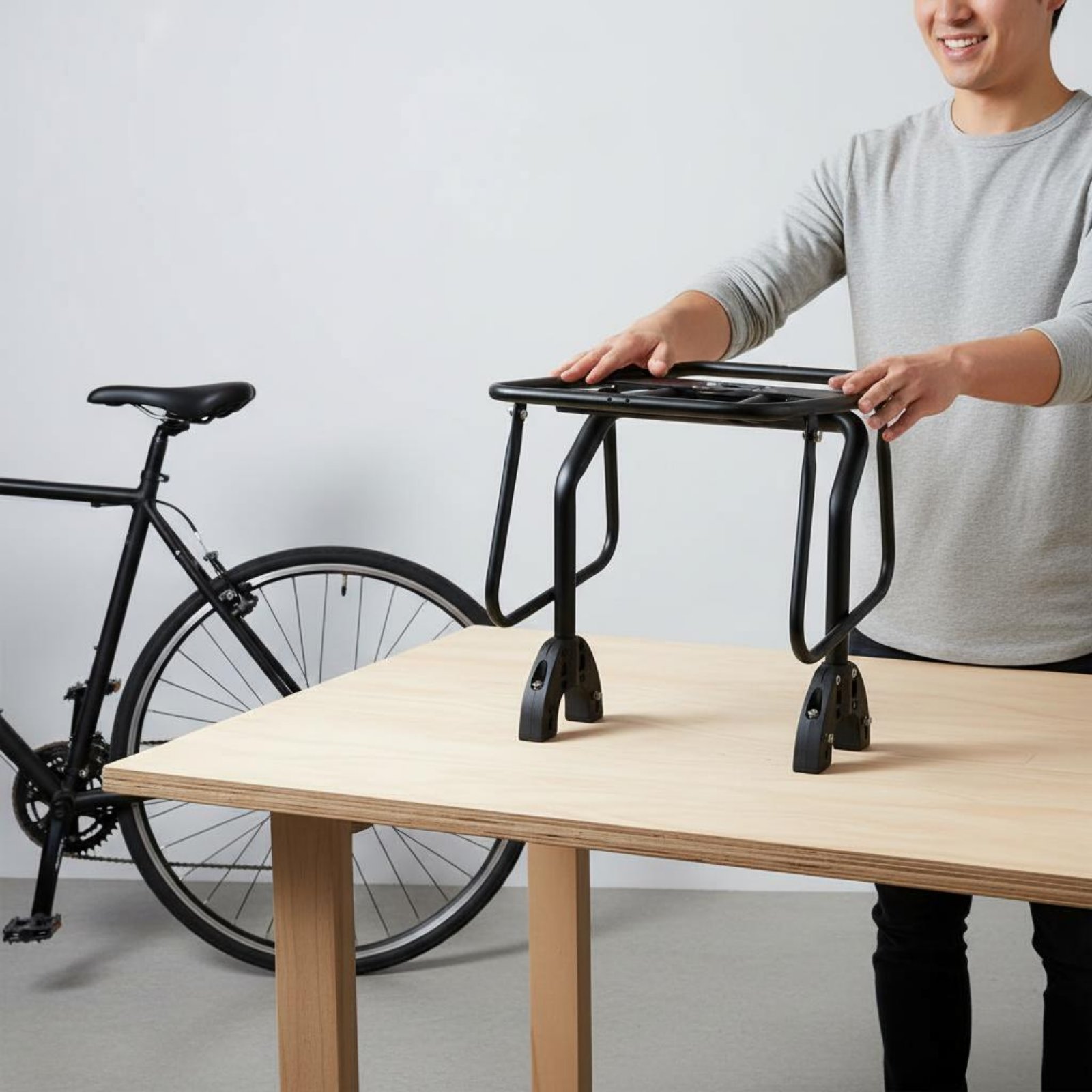 クイックリリースサイクルカーゴラック 取り付け簡単 シートポ - Cycling To Commute のレビューと価格