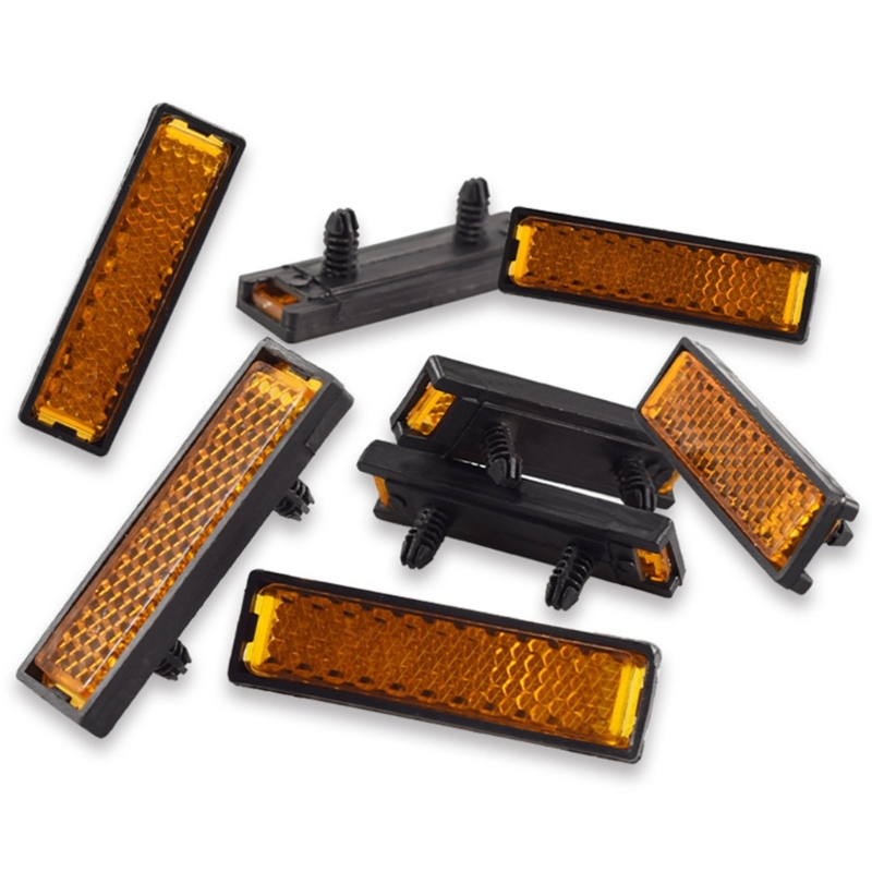 自転車,自転車,ホイール用の強化ペダルリフレクター,1セット - Spoke Reflector Set のレビューと価格