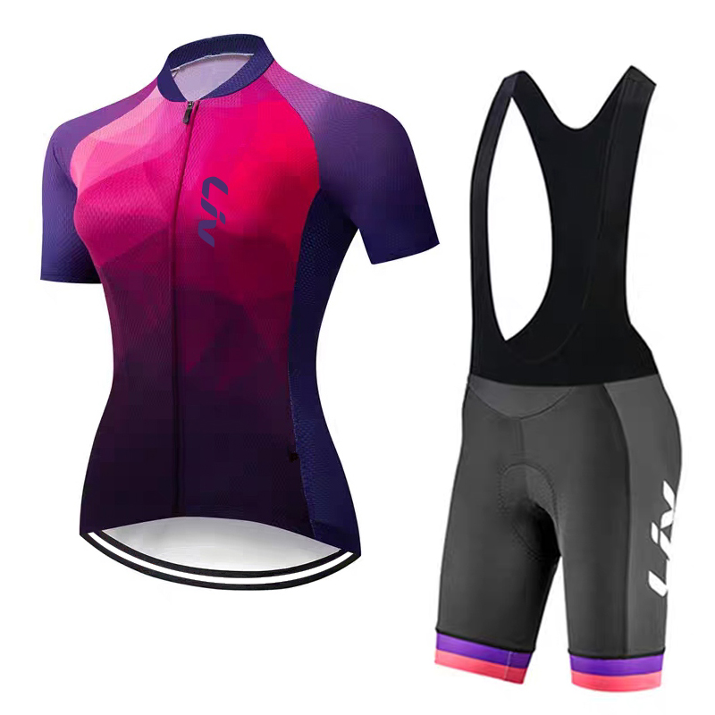 LIV サイクリングスポーツウェアセット女性用サイクリングジ - Cycling Community のレビューと価格