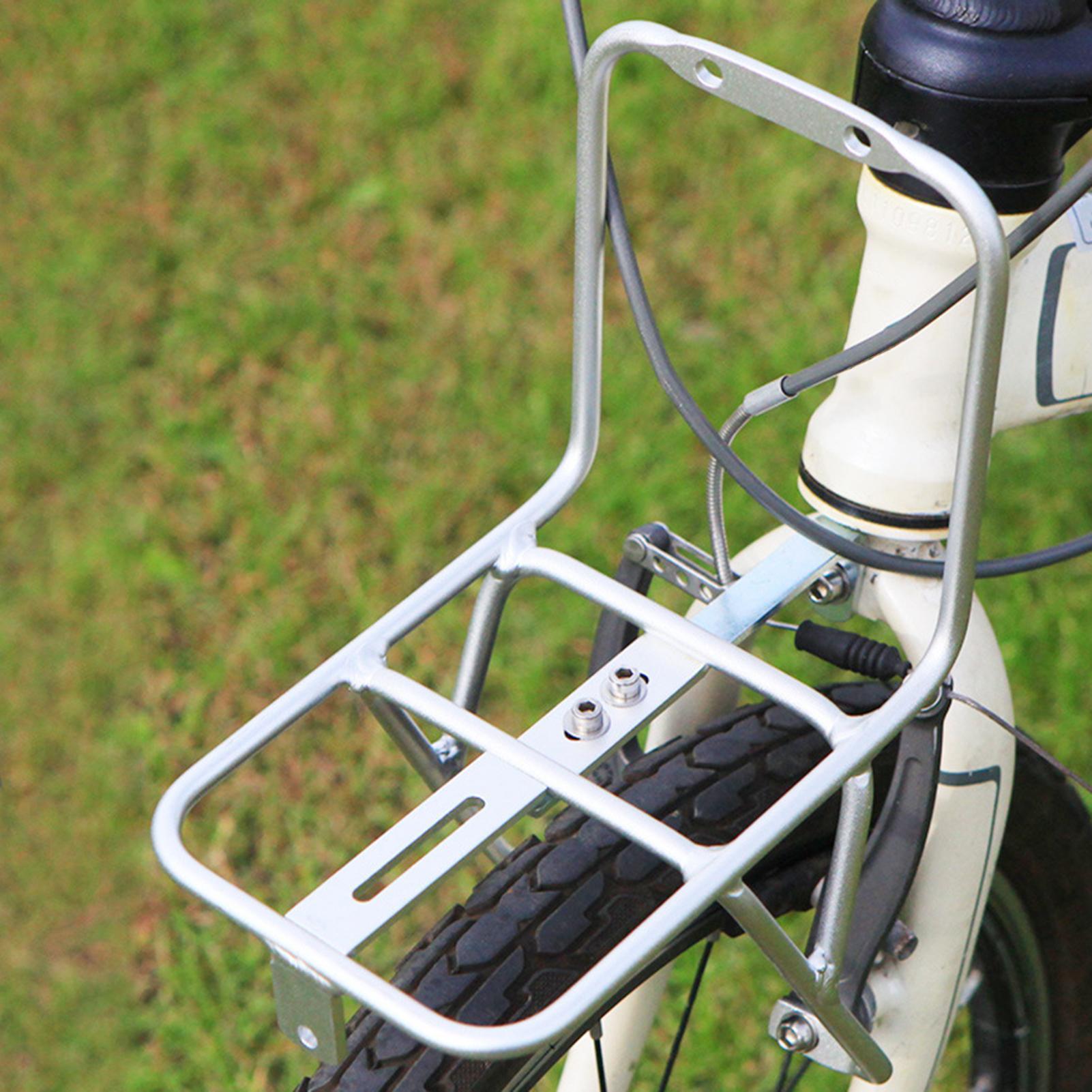自転車フロントラック アルミ合金キャリア ヘビーデューティー - Cycling To Commute のレビューと価格