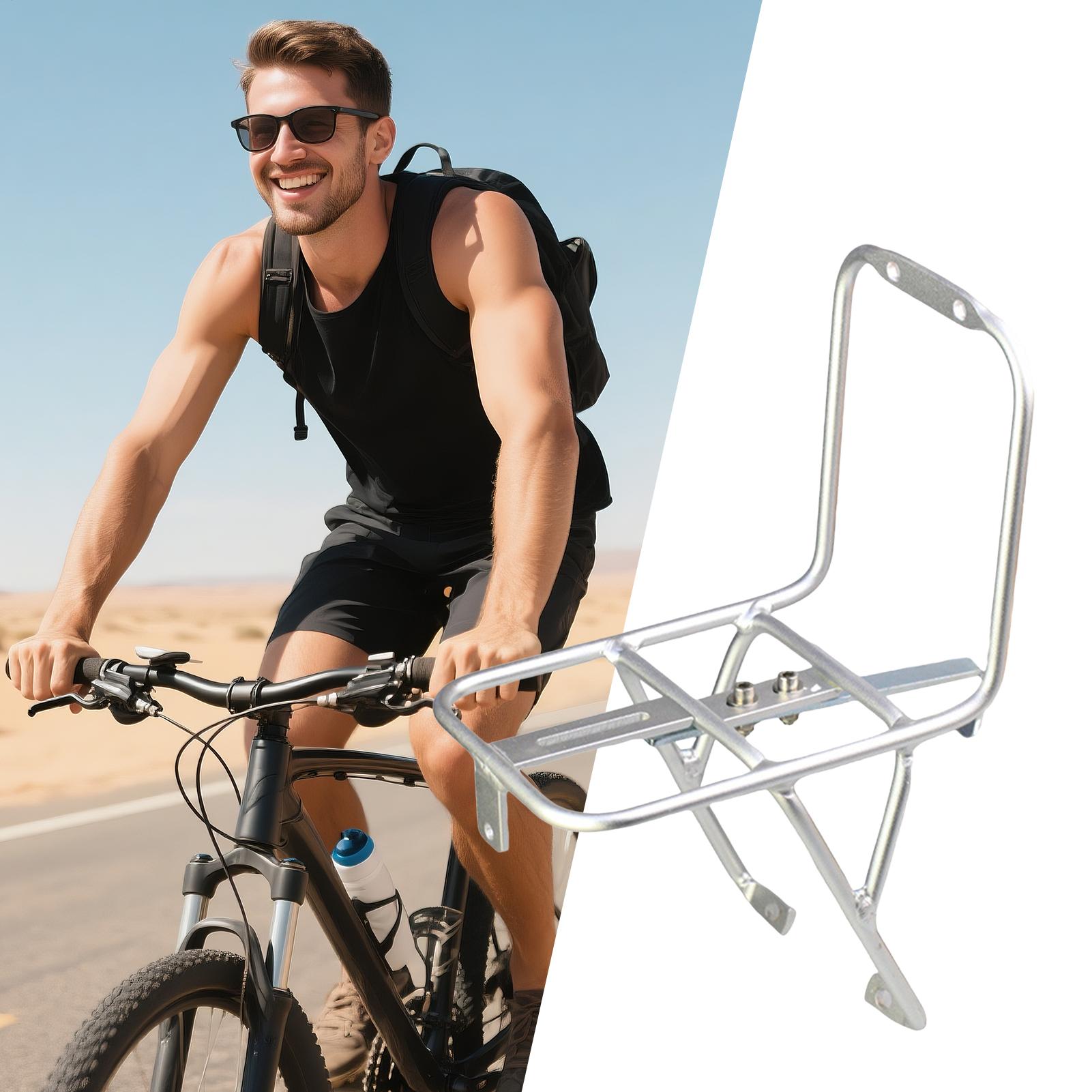 自転車フロントラック アルミ合金キャリア ヘビーデューティー - Cycling To Commute のレビューと価格