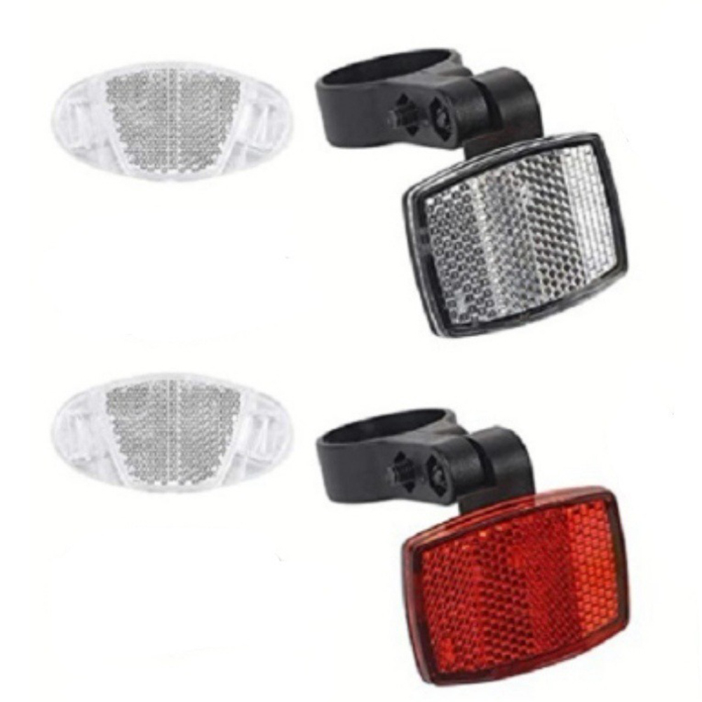 視認性向上フロントリアスポークリフレクターセット 自転車用ブ - Spoke Reflector Set のレビューと価格