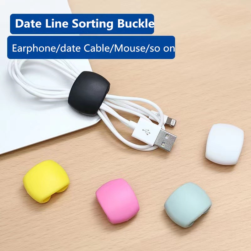 シリコンケーブル管理クリップ,USBケーブルを整理するための - Cable Lock Flexible のレビューと価格