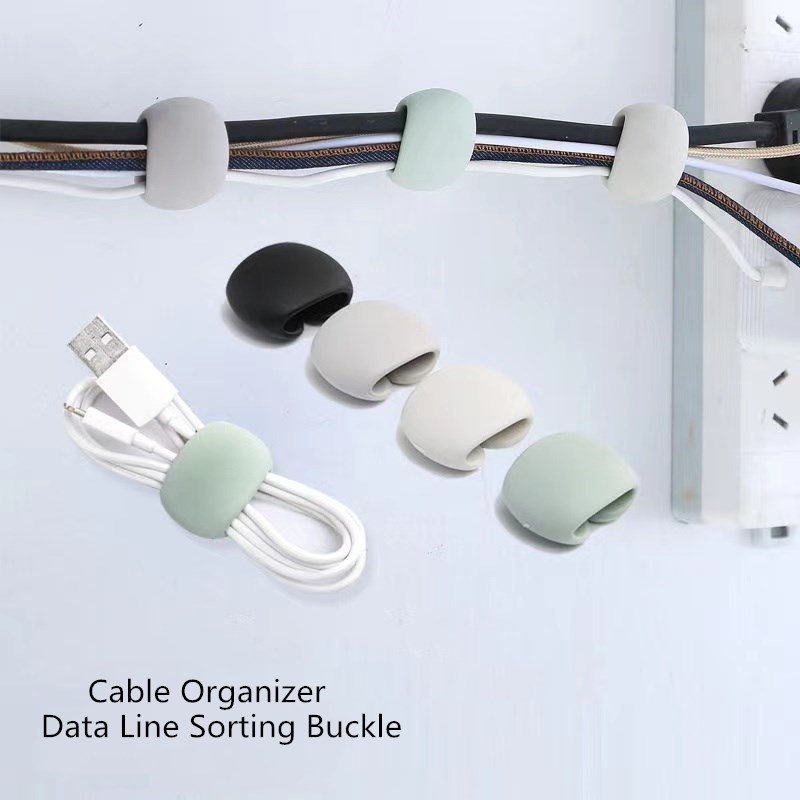 シリコンケーブル管理クリップ,USBケーブルを整理するための - Cable Lock Flexible のレビューと価格