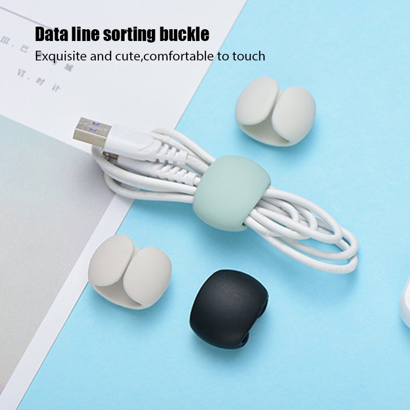 シリコンケーブル管理クリップ,USBケーブルを整理するための - Cable Lock Flexible のレビューと価格