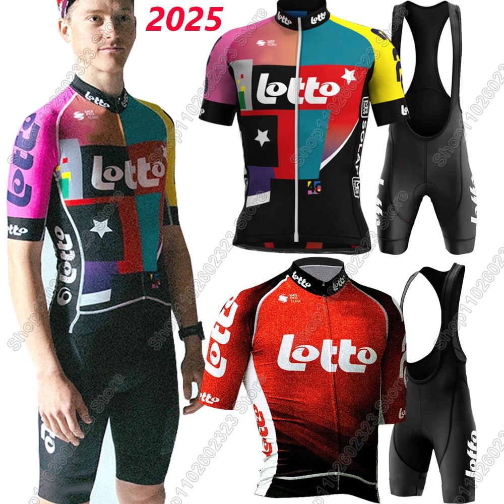 ロトチーム2025サイクリングジャージセット サマーベルギー - Cycling Community のレビューと価格