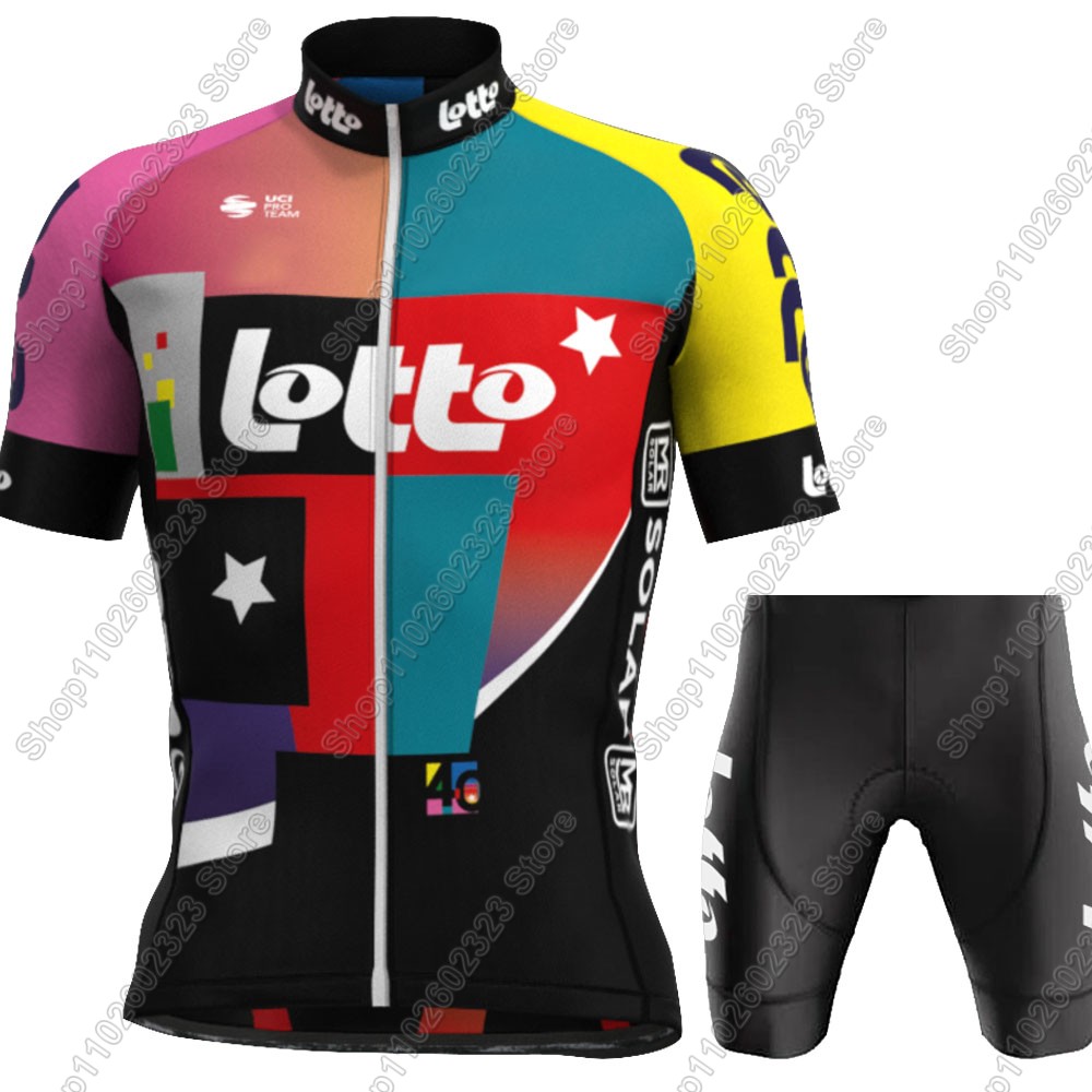 ロトチーム2025サイクリングジャージセット サマーベルギー - Cycling Community のレビューと価格