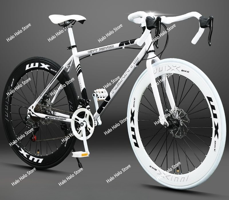 固定ギア ロードバイク 軽量ドロップバー ソリッドタイヤ 通 - Commuting With Road Bike のレビューと価格