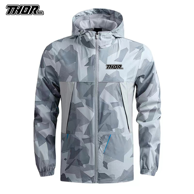 Thorsol-男性用の防風サイクリングジャケット,マウンテ - Cycling Commuter Jacket のレビューと価格