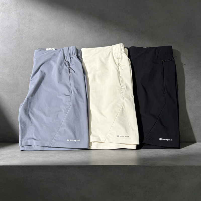 スノーピーク 夏の新作スポーツショーツ 速乾性 軽量 ドロー - Cycling Commuter Shorts のレビューと価格