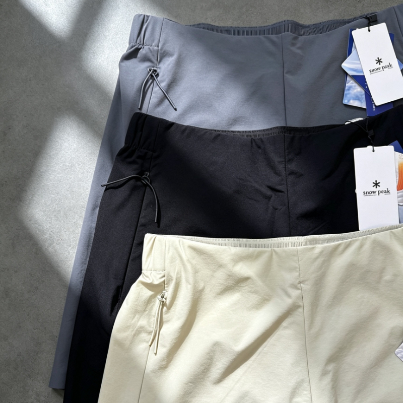 スノーピーク 夏の新作スポーツショーツ 速乾性 軽量 ドロー - Cycling Commuter Shorts のレビューと価格