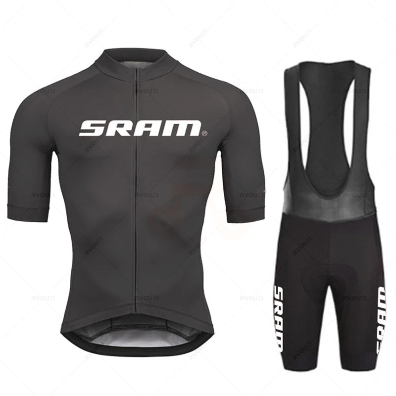2024 Sram プロサイクリングジャージセット男性ビブシ - Cycling Community のレビューと価格