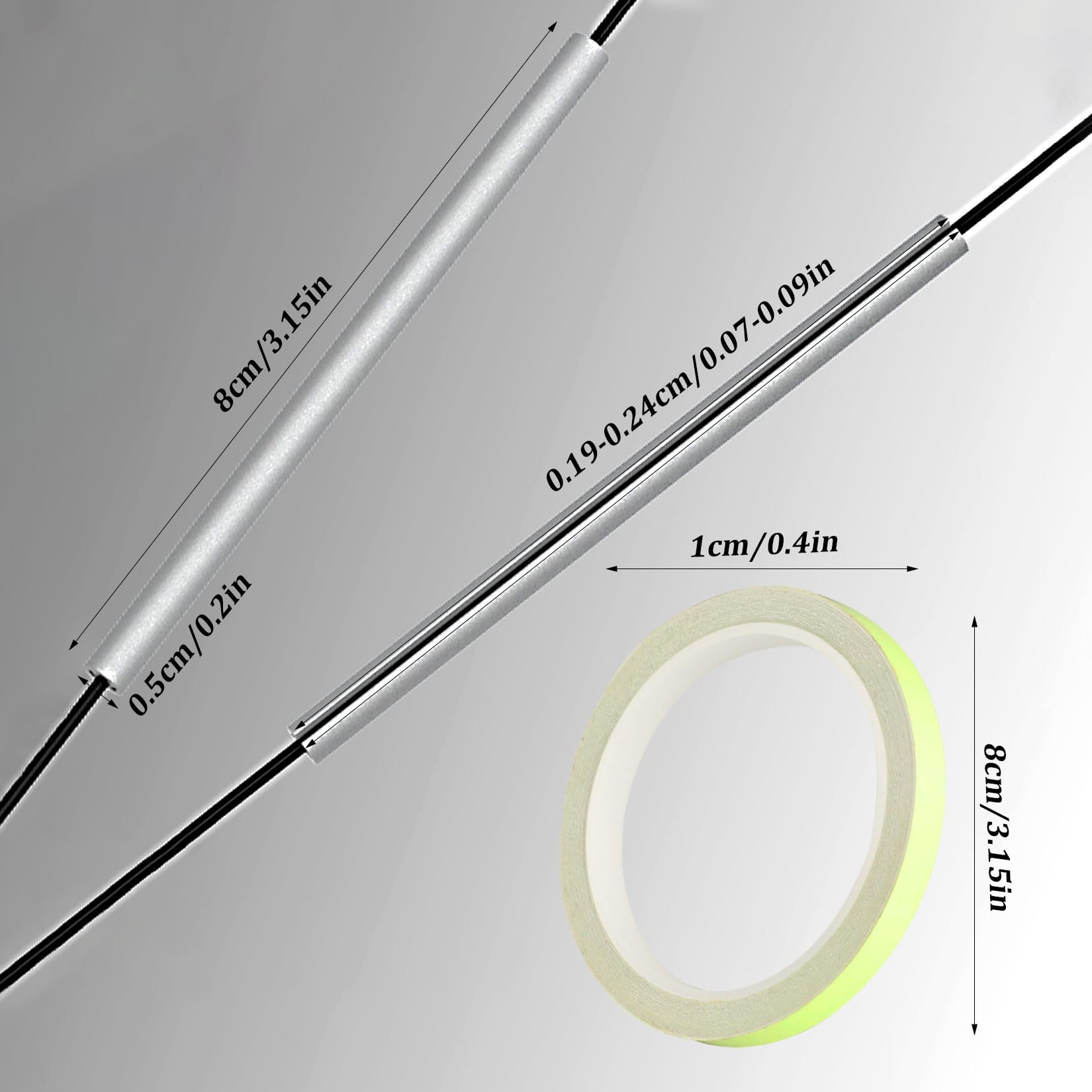 バイクスポークリフレクターセット - 360 °   視認性 - Spoke Reflector Set のレビューと価格