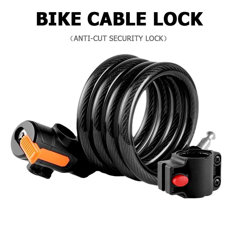 1 セットアンチカット PVC コーティングされたキー付きス - Cable Lock Flexible のレビューと価格