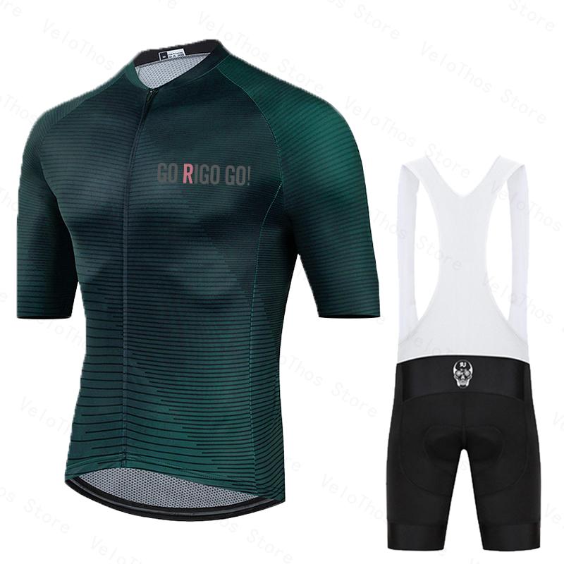 ゴーリゴーゴーサイクリングセット半袖ジャージとビブショーツプ - Cycling Commuter Shorts のレビューと価格