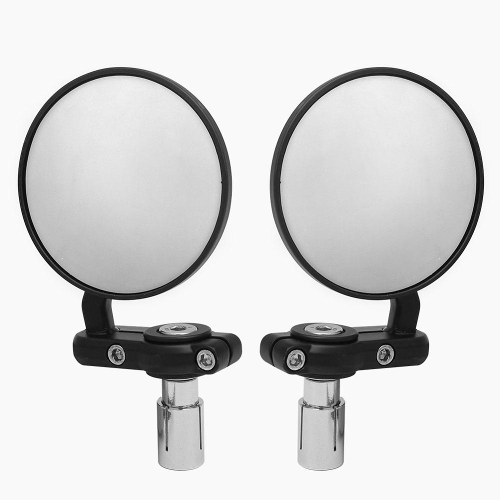 2 個オートバイミラーラウンドバーエンド凸ハンドルバー KT - Mirror Handlebar Convex のレビューと価格