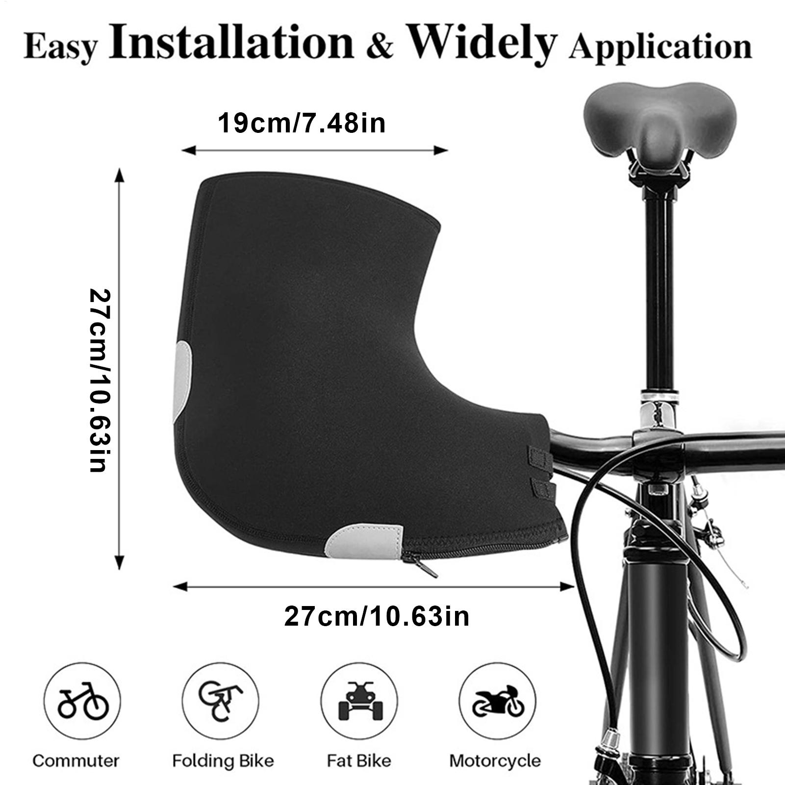 防風・防水バイクハンドルバーミット - サイクリング、通勤、 - Waterproof Cycling Commute のレビューと価格