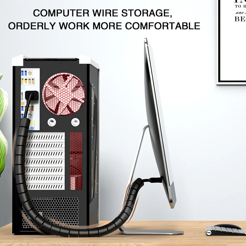 2 メートル 16/10 ミリメートル柔軟なスパイラルケーブ - Cable Lock Flexible のレビューと価格
