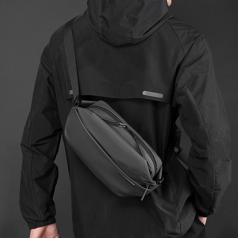 軽量ナイロン防水メンズクロスボディバッグ、機能的なサイクリン - Waterproof Cycling Commute のレビューと価格