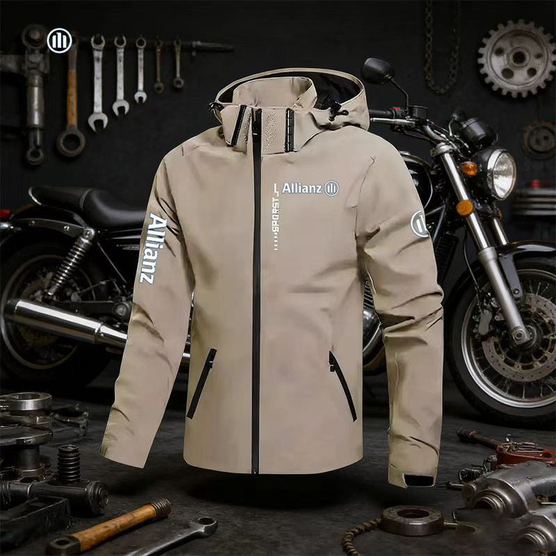 2026年アリアンツロゴメンズアウトドアカジュアル防水レイン - Cycling Commuter Jacket のレビューと価格